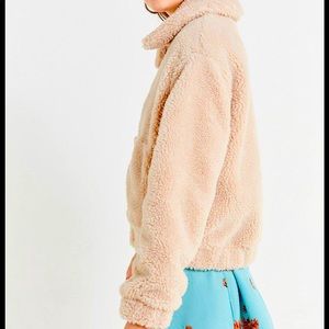 Urban Outfitters teddy bear fuzzy jacket